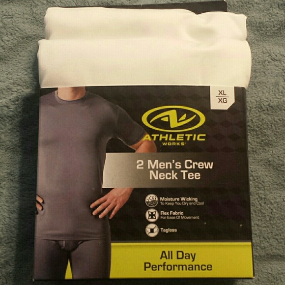 Athletic works men's crew neck tee Clearance